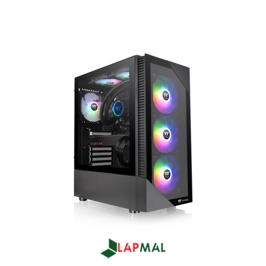 کیس کامپیوتر ترمالتیک مدل View 200 TG ARGB Black