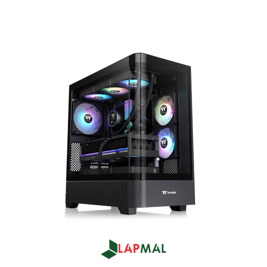کیس کامپیوتر ترمالتیک مدل View 290 TG ARGB Black - تصویر 2
