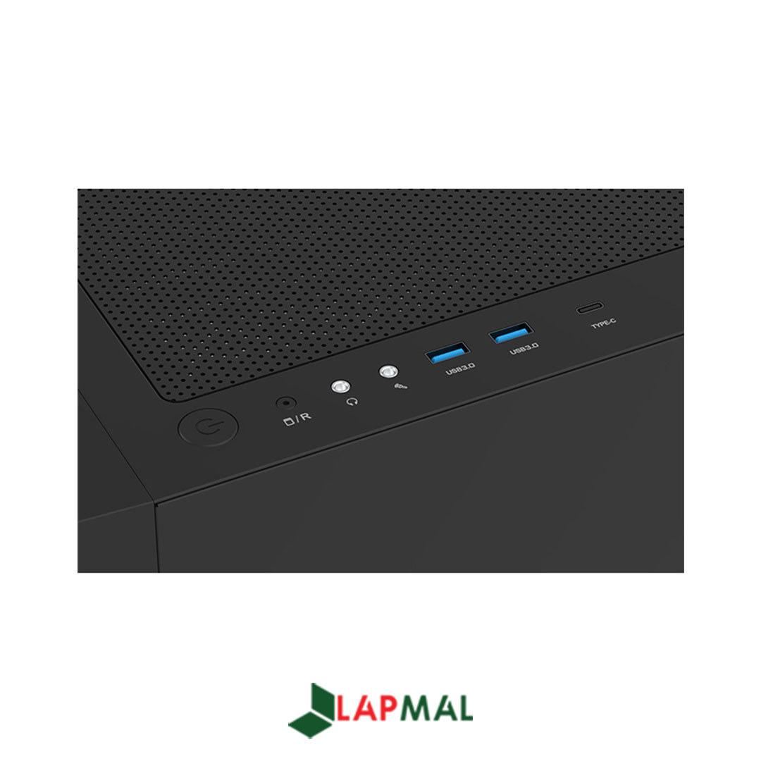 کیس کامپیوتر ترمالتیک مدل View 290 TG ARGB Black - تصویر 6
