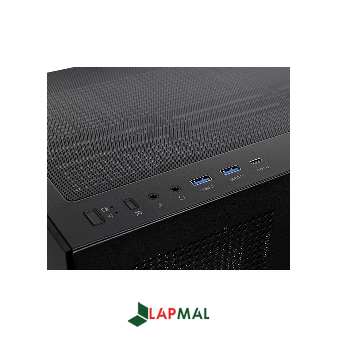 کیس کامپیوتر ترمالتیک مدل View 270 TG ARGB V2 Black - تصویر 6