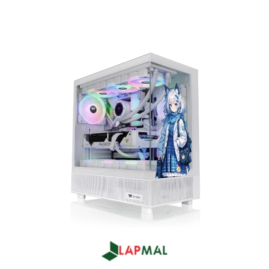 کیس کامپیوتر ترمالتیک مدل View 270 SP Edition ARGB SNOW White