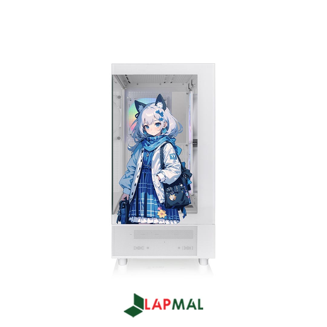 کیس کامپیوتر ترمالتیک مدل View 270 SP Edition ARGB SNOW White - تصویر 4