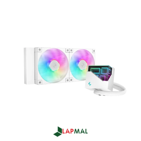 خنک کننده پردازنده دیپ کول مدل LT240 WH ARGB