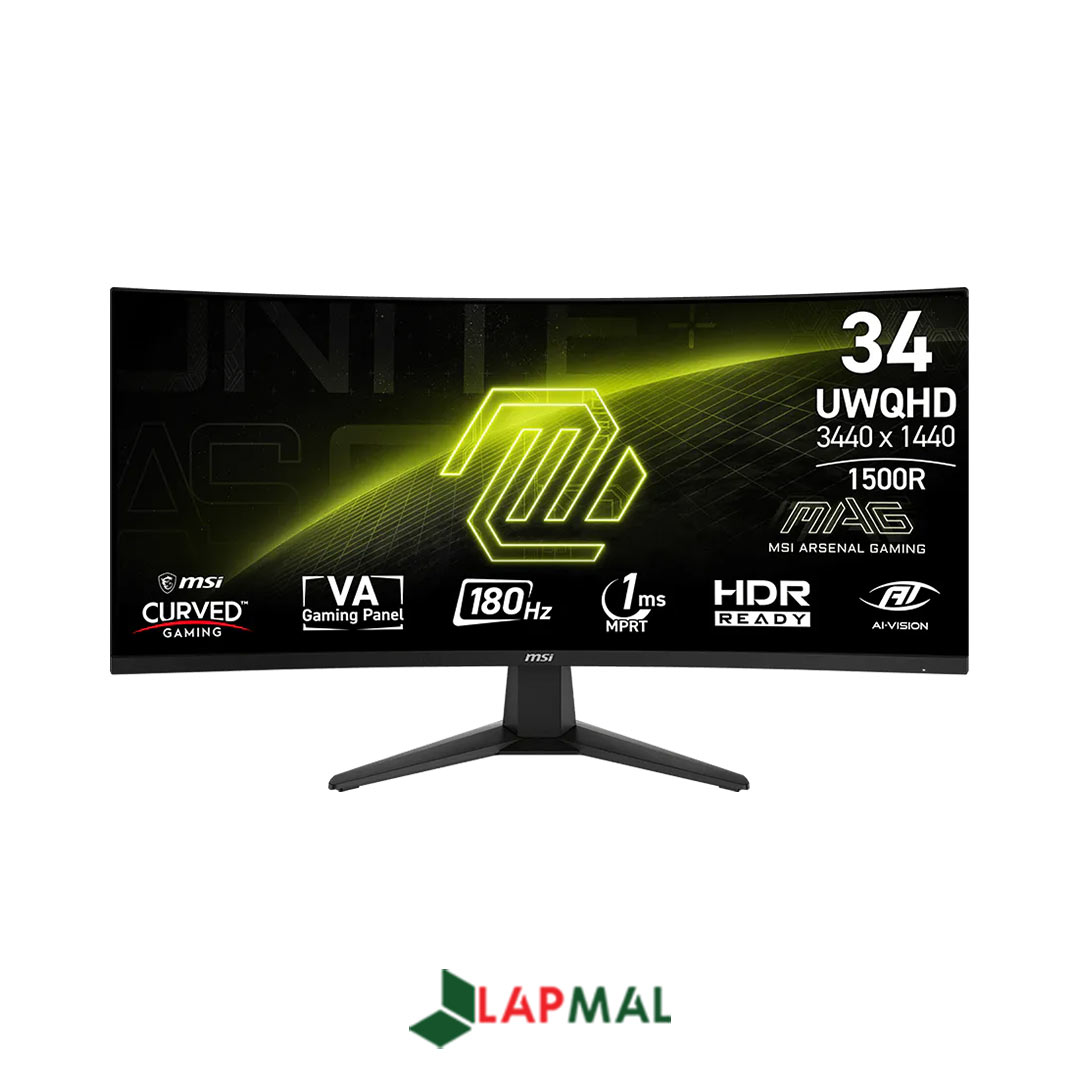 مانیتور ام اس آی مدل MAG 346CQ سایز 34 اینچ - تصویر 2