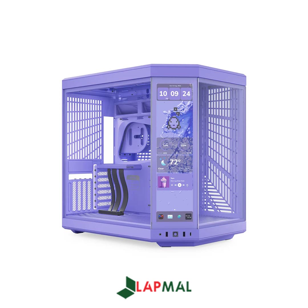 کیس کامپیوتر هایت مدل Y70 touch infinite Taro Milk - تصویر 2