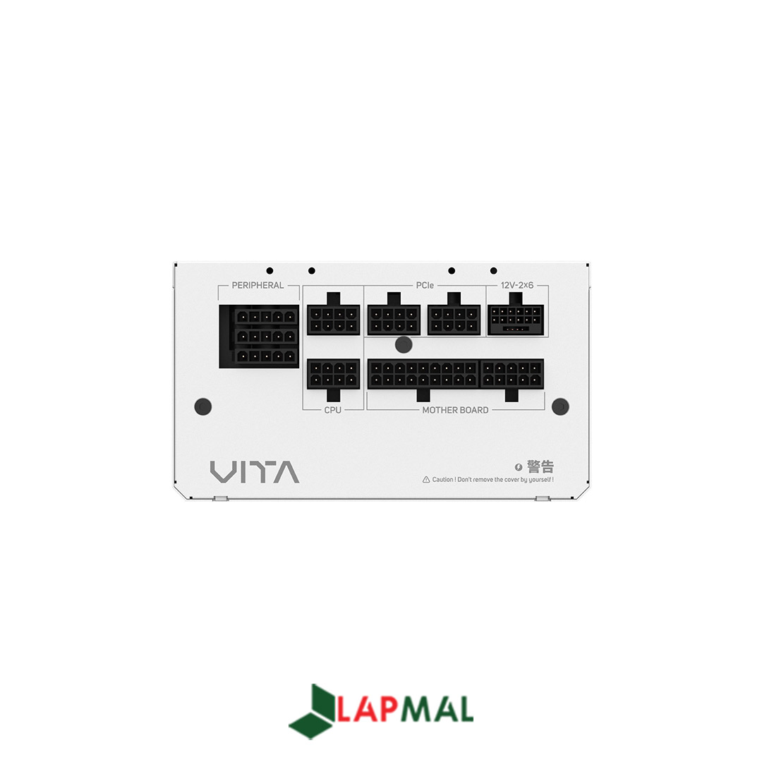 منبع تغذیه کامپیوتر اف اس پی مدل VITA GM 1000W White - تصویر 4