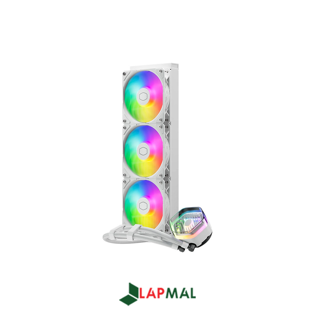 خنک کننده پردازنده کولر مستر مدل MASTERLIQUID 360 ATMOS White - تصویر 2