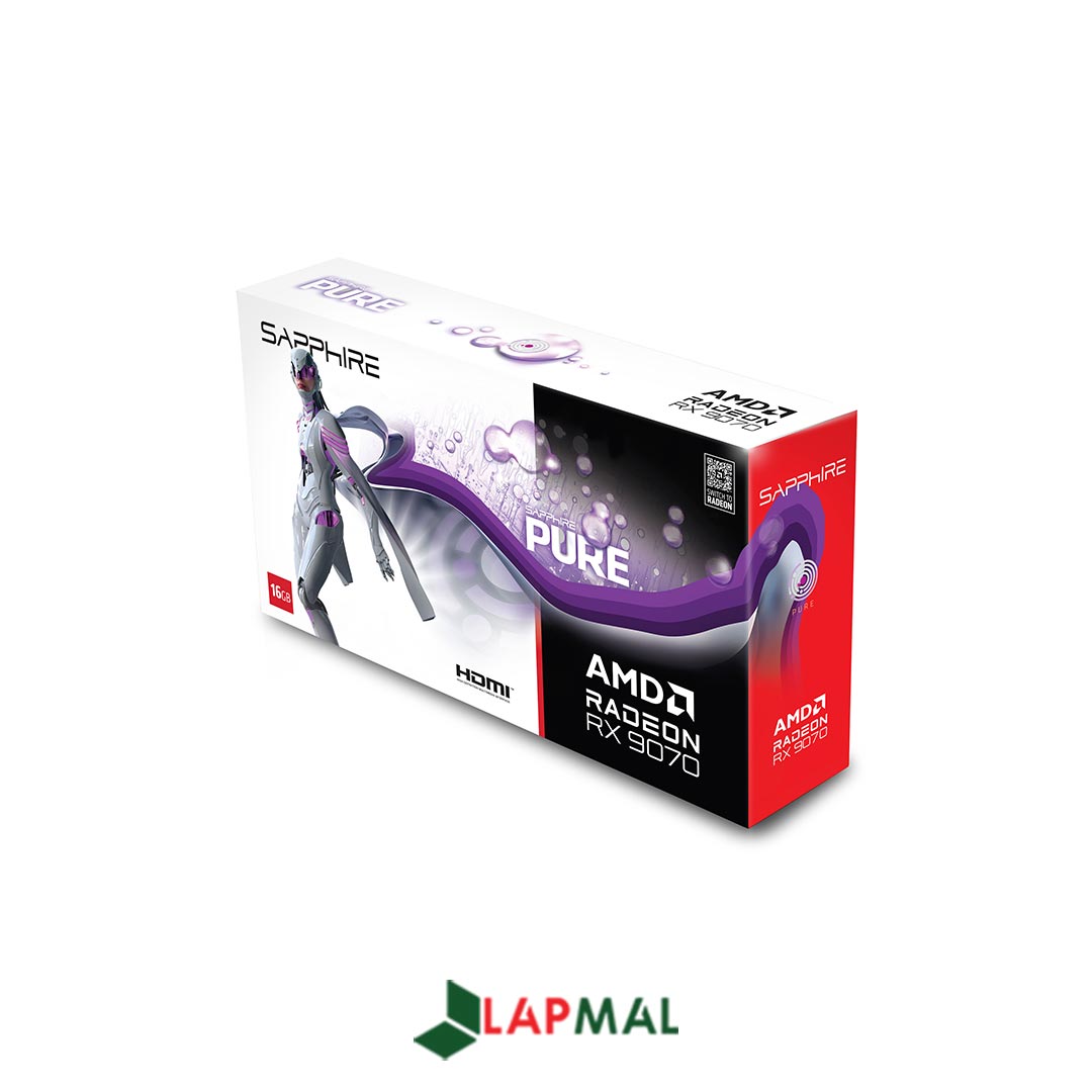کارت گرافیک سافایر مدل PURE Radeon RX 9070 Gaming OC 16GB - تصویر 6