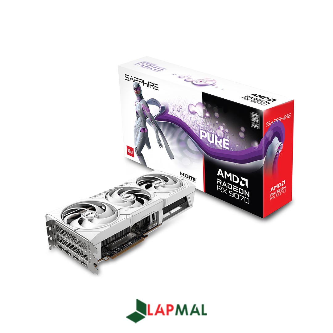 کارت گرافیک سافایر مدل PURE Radeon RX 9070 Gaming OC 16GB - تصویر 7