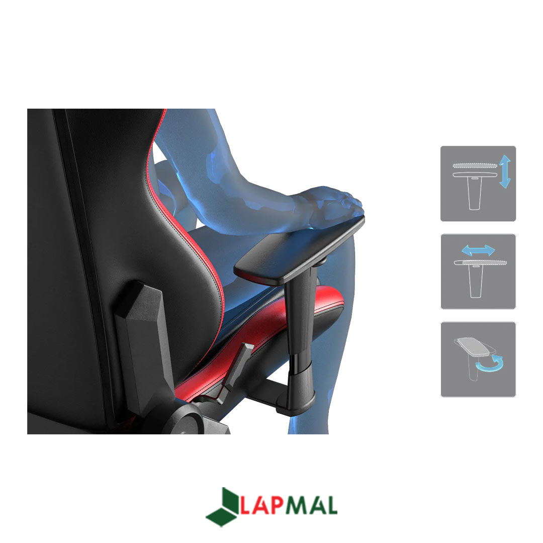 صندلی گیمینگ دی ایکس ریسر مدل Drifting Series 2025 XL Black Red - تصویر 4