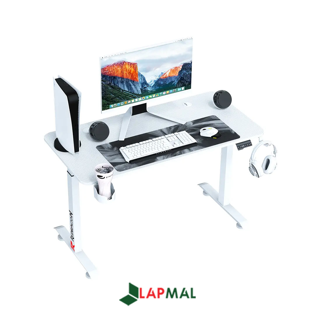 میز گیمینگ ردراگون مدل GD-3500W-M (140cm) White - تصویر 8