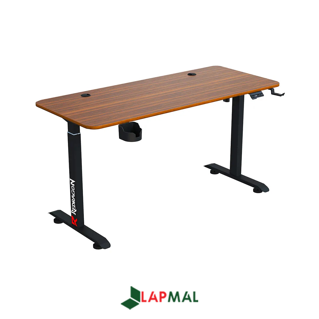میز گیمینگ ردراگون مدل GD-3500NT-M (140cm) Walnut Wood - تصویر 2