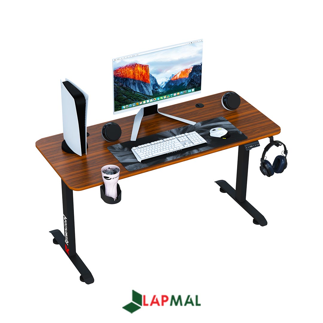 میز گیمینگ ردراگون مدل GD-3500NT-M (140cm) Walnut Wood - تصویر 8