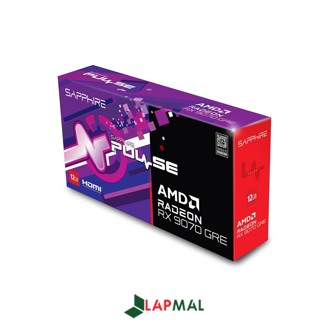 کارت گرافیک سافایر مدل PULSE Radeon RX 9070 GRE Gaming OC 12GB - تصویر 5