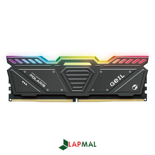 رم دسکتاپ DDR5 تک کاناله 6000 مگاهرتز CL38 گیل مدل POLARIS RGB ظرفیت 16 گیگابایت
