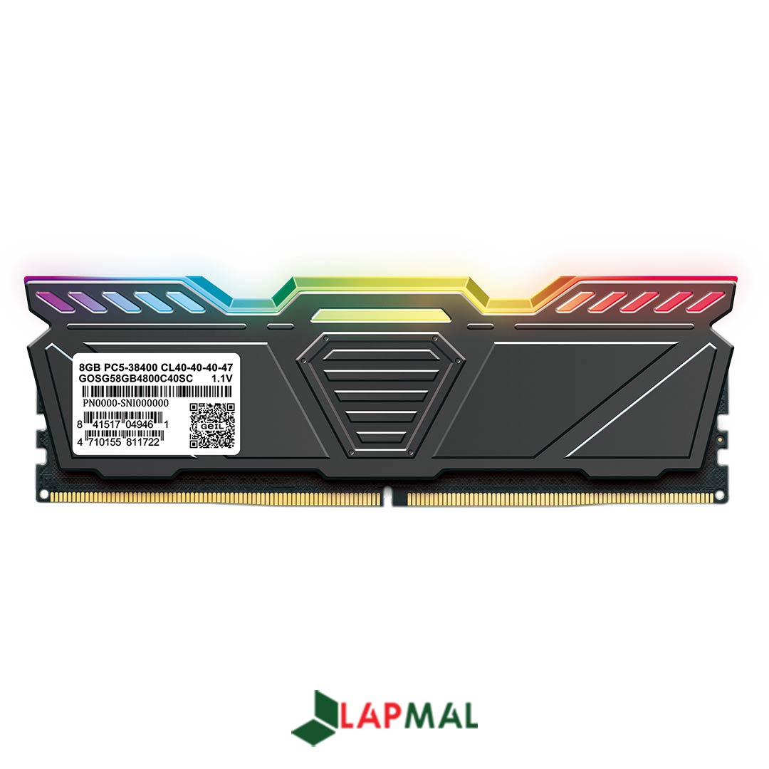 رم دسکتاپ DDR5 تک کاناله 6000 مگاهرتز CL38 گیل مدل POLARIS RGB ظرفیت 16 گیگابایت - تصویر 3