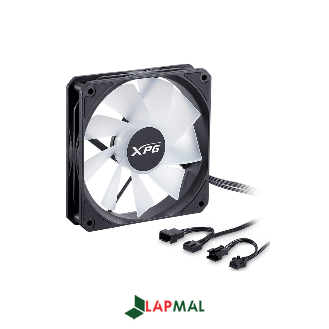 فن کیس ایکس پی جی مدل VENTO R 120 ARGB PWM Black بسته 3 عددی - تصویر 3
