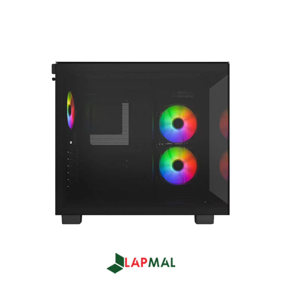 کیس کامپیوتر مونتک مدل KING 65 PRO Black - تصویر 4