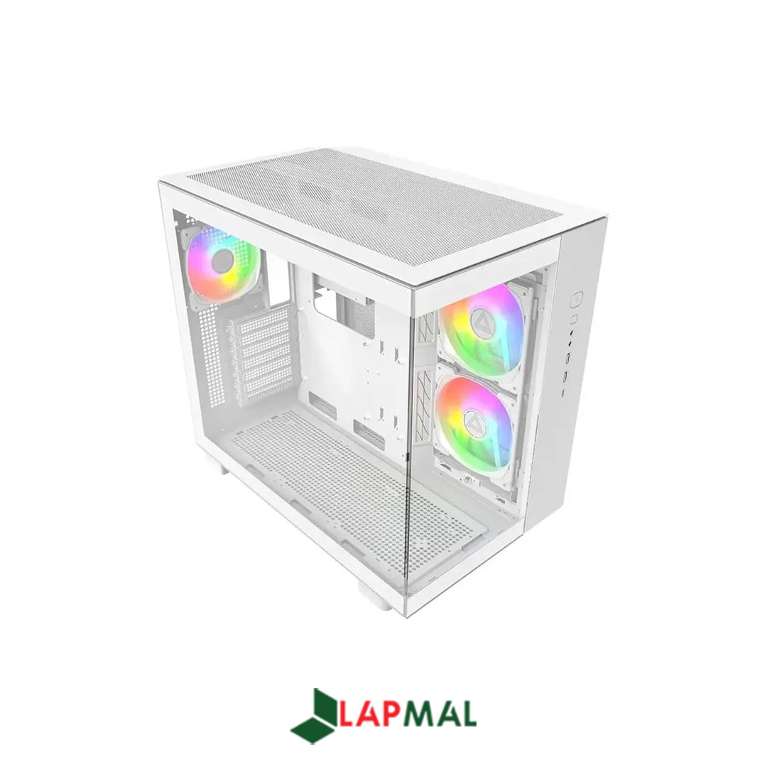 کیس کامپیوتر مونتک مدل KING 65 PRO White - تصویر 2