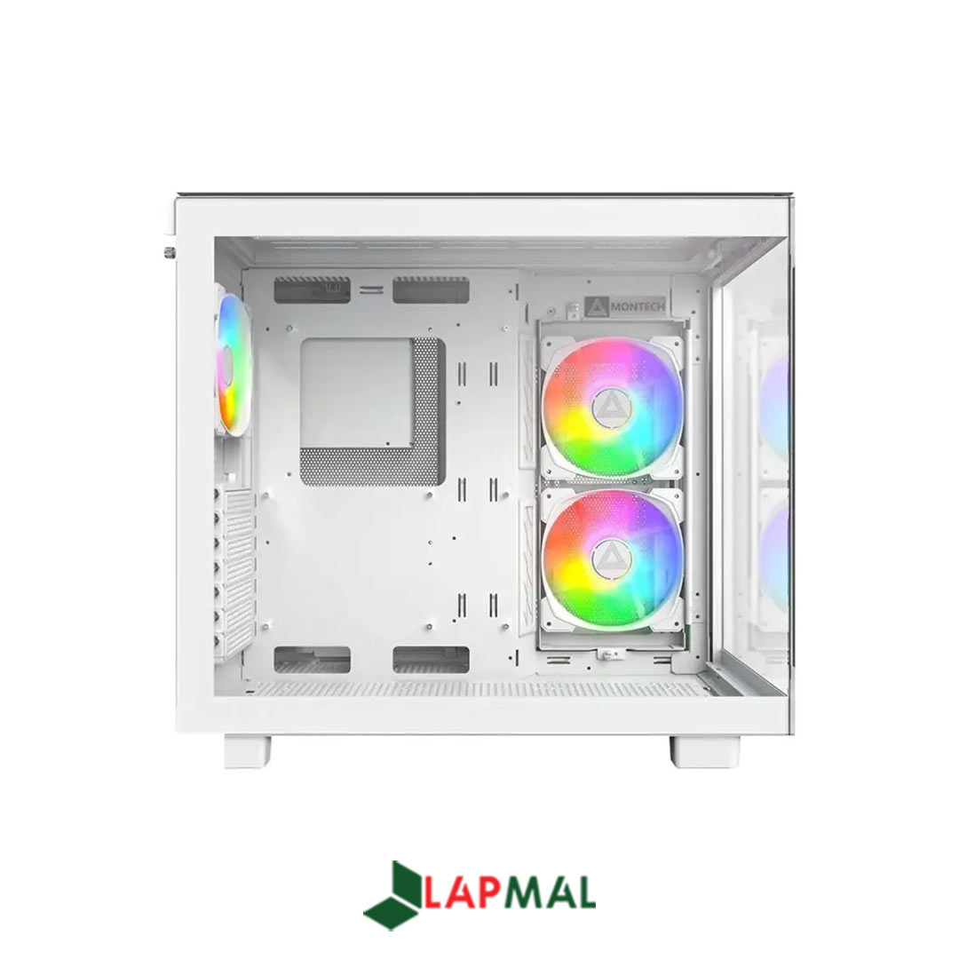 کیس کامپیوتر مونتک مدل KING 65 PRO White - تصویر 3