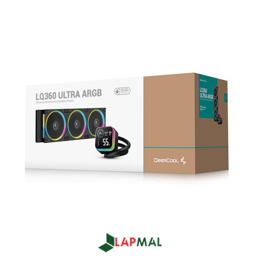 خنک کننده پردازنده دیپ کول مدل LQ360 ULTRA ARGB Black - تصویر 6