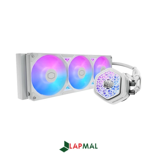 خنک کننده پردازنده کولر مستر مدل MasterLiquid Atmos II 360 VRM Fan White