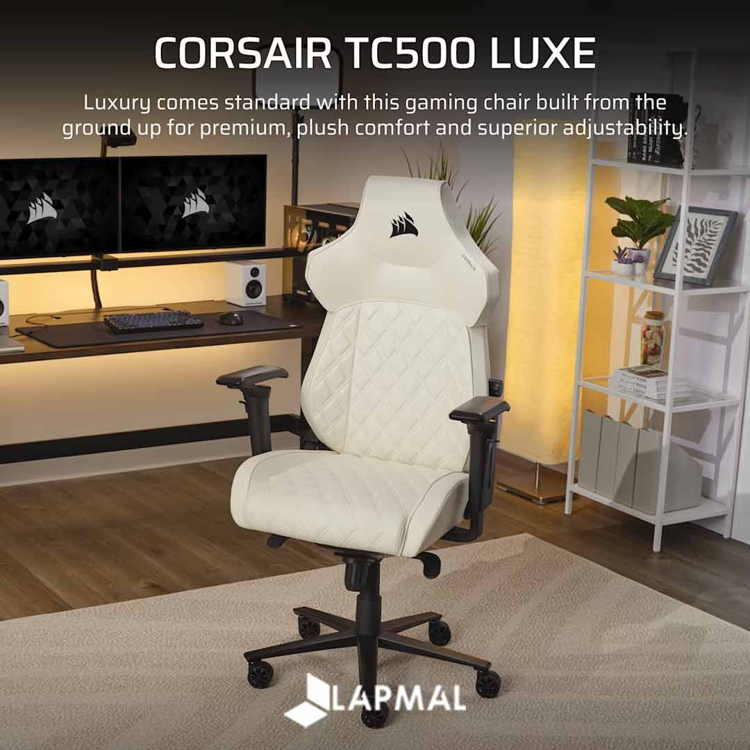 صندلی گیمینگ کورسیر مدل TC500 LUXE Frost - تصویر 7