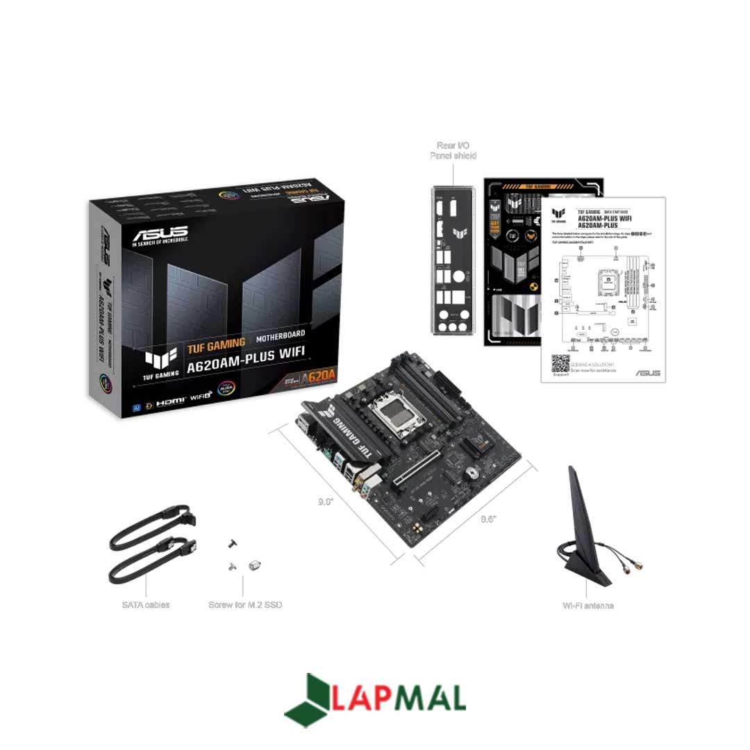 مادربرد ایسوس مدل TUF GAMING A620AM-PLUS WIFI - تصویر 7